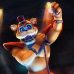 Glamrock Freddy (FNAF SECURITY BREACH) / Older brother